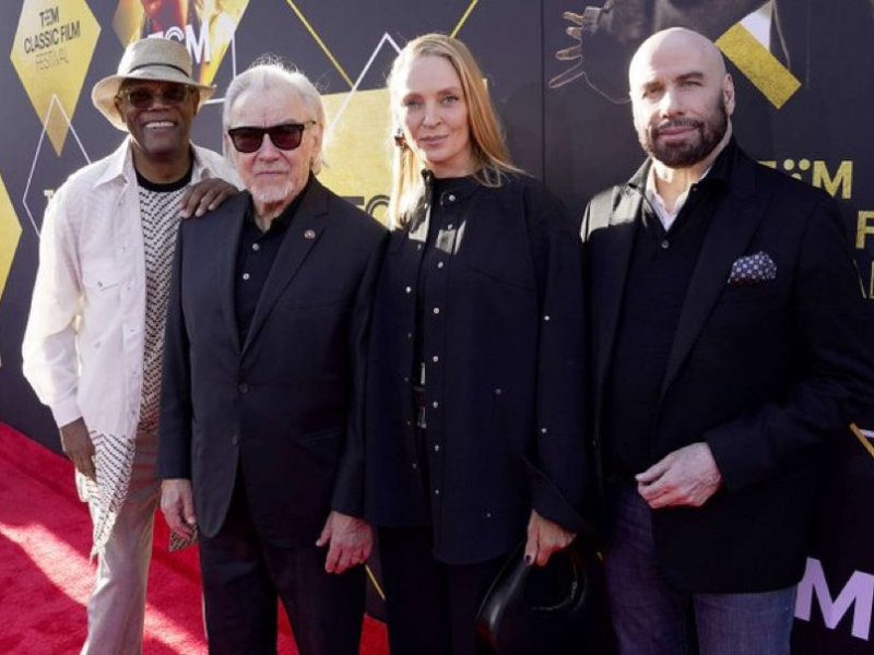 Se reúne el elenco original de «Pulp Fiction»; ausentes Tarantino y Bruce Willis